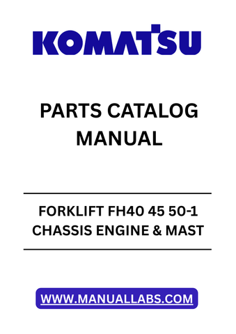 With easy navigation and clear illustrations, this parts catalog manual simplifies the process of identifying components and understanding their functions. Whether you're a seasoned technician or a DIY enthusiast, this resource will enhance your ability to keep your forklift running smoothly and safely.