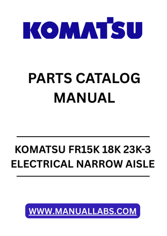 With the KOMATSU Parts Catalog Manual, you can easily identify and order the correct components for your equipment, minimizing downtime and maximizing productivity. The user-friendly format allows for quick navigation, making it simple to find the parts you need without hassle.
