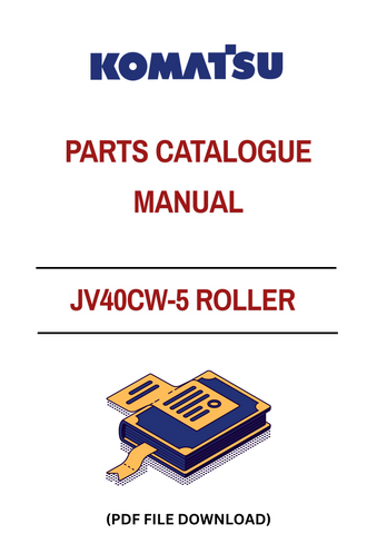 Discover the essential KOMATSU JV40CW-5 Roller Parts Catalog Manual, designed specifically for models with serial numbers 6001 and up. This comprehensive PDF file serves as a vital resource for maintenance and repair, ensuring you have access to detailed diagrams and part specifications at your fingertips.