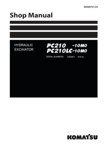 Unlock the full potential of your KOMATSU PC210-10M0 and PC210LC-10M0 hydraulic excavators with the comprehensive SHOP MANUAL SEN06701-C8, available in a convenient PDF format. This essential guide provides detailed schematics, maintenance tips, and troubleshooting advice, ensuring your machinery operates at peak performance. Perfect for both seasoned professionals and DIY enthusiasts, this manual is your go-to resource for efficient repairs and upkeep, ultimately saving you time and money. Don't miss out o