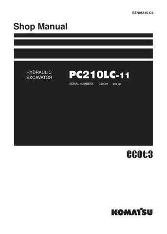  Unlock the full potential of your KOMATSU PC210LC-11 hydraulic excavator with the comprehensive SEN06516-C6 shop manual. This PDF file is an essential resource for operators and technicians, providing detailed diagrams, maintenance procedures, and troubleshooting tips to ensure optimal performance and longevity of your equipment. With easy navigation and clear instructions, you can confidently tackle repairs and maintenance tasks, saving time and reducing downtime. Invest in this invaluable manual today an