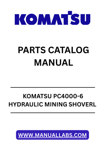 With easy navigation and clear illustrations, this manual simplifies the process of identifying and sourcing the right components for your hydraulic mining shovel. Save time and reduce downtime by having all the necessary information at your fingertips, allowing for quick and accurate repairs.