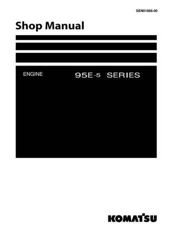 Unlock the full potential of your KOMATSU machinery with the SAA4D95LE-5, 95E-5 Series Shop Manual (SEN01966-00) in PDF format. This comprehensive manual provides detailed insights into maintenance, troubleshooting, and repair procedures, ensuring your equipment operates at peak performance. With easy navigation and clear illustrations, you can quickly find the information you need to keep your machinery running smoothly. Invest in this essential resource today and enhance your operational efficiency.