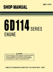 Unlock the full potential of your KOMATSU SAA6D114E-2 engine with the comprehensive 6D114 Series Engine Shop Manual (SMEE1147K0) in PDF format. This essential resource provides detailed diagrams, troubleshooting tips, and maintenance procedures, ensuring you have everything you need for efficient repairs and optimal performance. Perfect for mechanics and DIY enthusiasts alike, this manual is your go-to guide for keeping your engine running smoothly and reliably. Don't miss out on the opportunity to enhance 