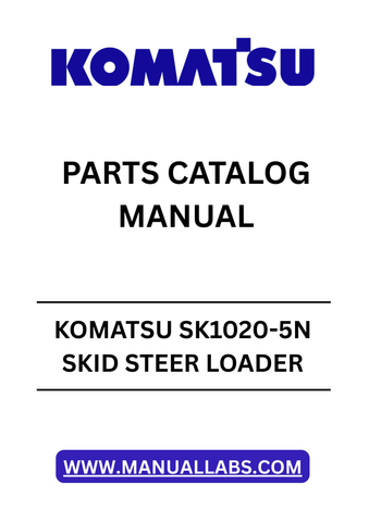 Discover the essential KOMATSU SK1020-5N Skid Steer Loader Parts Catalog Manual, designed specifically for models SN A70001-A70746. This comprehensive PDF file serves as your go-to resource for identifying and sourcing the right parts for your equipment, ensuring optimal performance and longevity.