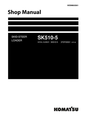 Unlock the full potential of your KOMATSU SK510-5 loader with the comprehensive Shop Manual (WebM005901) in PDF format. This essential guide provides detailed insights into maintenance, troubleshooting, and repair procedures, ensuring your equipment operates at peak performance. With easy navigation and clear illustrations, this manual is designed for both seasoned professionals and DIY enthusiasts, making it an invaluable resource for keeping your loader in top condition. Don't miss out on the opportunity 