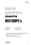 Unlock the full potential of your KOMATSU WA150PZ-5 with the comprehensive Service Manual (VEBM420100) in PDF format. This essential guide provides detailed instructions, schematics, and troubleshooting tips specifically designed for models H50051 and up, ensuring you have the knowledge to maintain and repair your equipment efficiently. With easy navigation and clear illustrations, this manual is a must-have resource for operators and technicians alike, helping you save time and reduce downtime. Invest in y