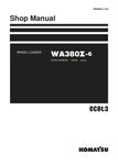 Unlock the full potential of your KOMATSU WA380Z-6 Wheel Loader with the comprehensive SHOP MANUAL SEN06411-C6, available in a convenient PDF format. This essential resource provides detailed insights into maintenance, troubleshooting, and repair procedures, ensuring your equipment operates at peak performance. With easy navigation and clear illustrations, this manual is designed for both seasoned professionals and DIY enthusiasts, making it an invaluable addition to your toolkit. Don't miss the opportunity