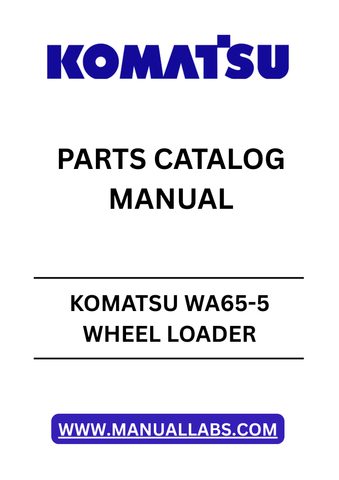 Discover the essential KOMATSU WA65-5 Wheel Loader Parts Catalog Manual, specifically designed for models with serial number H50051 and above. This comprehensive PDF file serves as a vital resource for maintenance and repair, ensuring you have access to the correct parts and specifications for optimal performance.