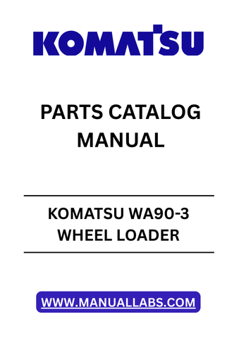 Discover the essential KOMATSU WA90-3 Wheel Loader Parts Catalog Manual, designed specifically for models SN H20316-H20138. This comprehensive PDF file serves as a vital resource for operators and technicians, providing detailed diagrams and part numbers to streamline maintenance and repairs.