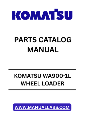 Discover the essential KOMATSU WA900-1L Wheel Loader Parts Catalog Manual, designed specifically for models SN A20001-A20007. This comprehensive PDF file serves as a vital resource for operators and maintenance professionals, providing detailed diagrams and part numbers to streamline your repair and maintenance processes.