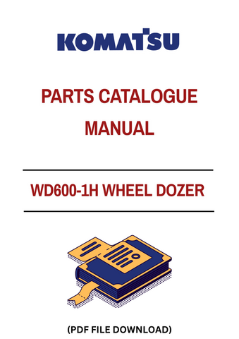 Discover the ultimate resource for maintaining your KOMATSU WD600-1H Wheel Dozer with our comprehensive Parts Catalog Manual. This PDF file is designed specifically for models SN 10001 and up, providing you with detailed diagrams and part numbers to streamline your repair and maintenance processes.