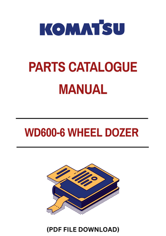 Discover the ultimate resource for maintaining your KOMATSU WD600-6 Wheel Dozer with our comprehensive Parts Catalog Manual. This PDF file is designed specifically for models SN 55004 and up, providing you with detailed diagrams and part numbers to streamline your repair and maintenance processes.