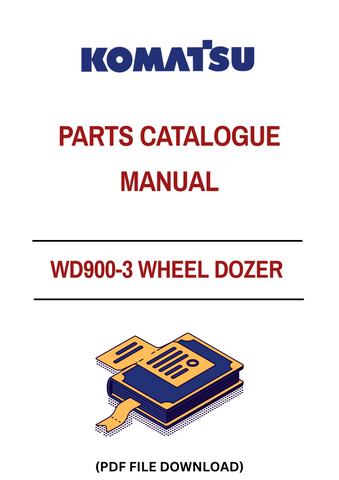 Unlock the full potential of your KOMATSU WD900-3 Wheel Dozer with our comprehensive Parts Catalog Manual. This PDF file is meticulously designed for models SN 50001 and up, providing you with detailed diagrams and specifications to ensure you have the right parts at your fingertips.