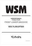 Unlock the full potential of your KUBOTA B26, TL500, and BT820 with the comprehensive workshop manual (9Y111-00049) in PDF format. This essential guide provides detailed instructions, diagrams, and troubleshooting tips to ensure your equipment operates at peak performance. Whether you're a seasoned mechanic or a DIY enthusiast, this manual is your go-to resource for maintenance and repairs, helping you save time and money while keeping your machinery in top shape. Don't miss out on the opportunity to enhanc