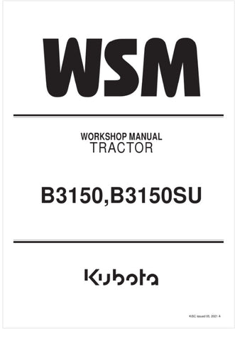 Unlock the full potential of your KUBOTA B3150 series tractors with the comprehensive Workshop Manual (9Y111-11073) in PDF format. This essential guide provides detailed insights into the B3150, B3150SU, B3150HSD, B3150SUHSD, and B3150HSDCC models, ensuring you have all the information needed for maintenance and repairs.