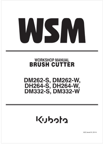 Unlock the full potential of your KUBOTA equipment with the comprehensive Workshop Manual for models DM262-S, DM262-W, DH264-S, DH264-W, DM332-S, and DM332-W. This PDF file, catalog number 9Y111-10500, serves as an essential resource for both novice and experienced operators, providing detailed insights into maintenance, troubleshooting, and repair procedures.