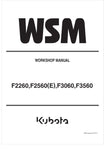 Unlock the full potential of your KUBOTA F2260, F2560(E), F3060, and F3560 with the comprehensive Workshop Manual (9Y011-11904) in PDF format. This essential guide provides detailed instructions, diagrams, and troubleshooting tips to ensure your equipment runs smoothly and efficiently. Whether you're a seasoned mechanic or a DIY enthusiast, this manual is designed to help you perform maintenance and repairs with confidence, saving you time and money. Don't miss out on the opportunity to enhance your machine