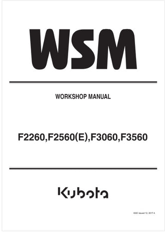 Unlock the full potential of your KUBOTA F2260, F2560(E), F3060, and F3560 with the comprehensive Workshop Manual (9Y011-11904) in PDF format. This essential guide provides detailed instructions, diagrams, and troubleshooting tips to ensure your equipment runs smoothly and efficiently. Whether you're a seasoned mechanic or a DIY enthusiast, this manual is designed to help you perform maintenance and repairs with confidence, saving you time and money. Don't miss out on the opportunity to enhance your machine