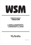 Unlock the full potential of your KUBOTA L2250, L2250(GST), L2850(GST), and L3250 tractors with the comprehensive Workshop Manual 9Y011-10066, available in a convenient PDF format. This essential guide provides detailed instructions, diagrams, and troubleshooting tips to ensure your equipment runs smoothly and efficiently. Whether you're a seasoned mechanic or a DIY enthusiast, this manual is your go-to resource for maintenance and repairs, helping you save time and money while keeping your tractor in peak 