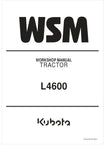 Unlock the full potential of your KUBOTA L4600 tractor with the comprehensive Workshop Manual (9Y111-07611) in PDF format. This essential guide provides detailed instructions, diagrams, and specifications to help you maintain and repair your tractor efficiently. Whether you're a seasoned mechanic or a DIY enthusiast, this manual is designed to enhance your understanding and ensure optimal performance.