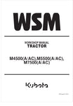 Unlock the full potential of your KUBOTA M4500, M5500, and M7500 tractors with the comprehensive 9Y011-10641 Workshop Manual. This PDF file is an essential resource for both novice and experienced operators, providing detailed instructions, diagrams, and troubleshooting tips to ensure optimal performance and maintenance. With easy navigation and clear information at your fingertips, you can confidently tackle repairs and keep your equipment running smoothly. Invest in this invaluable manual today and enhanc
