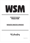 Unlock the full potential of your KUBOTA M6800, M8200, and M9000 tractors with the comprehensive Workshop Manual (9Y011-12231) in PDF format. This essential guide provides detailed insights into maintenance, troubleshooting, and repair procedures, ensuring your equipment operates at peak performance.