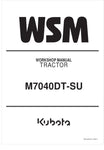  Unlock the full potential of your KUBOTA M7040DT-SU tractor with the comprehensive Workshop Manual (9Y111-04573) in PDF format. This essential guide provides detailed instructions, schematics, and troubleshooting tips to ensure your tractor operates at peak performance. Whether you're a seasoned mechanic or a DIY enthusiast, this manual is designed to help you maintain, repair, and optimize your equipment with confidence. Download your copy today and keep your tractor running smoothly for years to come!