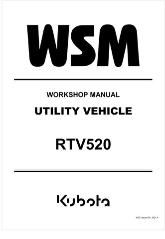  Unlock the full potential of your KUBOTA RTV520 Utility Vehicle with the comprehensive Workshop Manual (9Y111-21532) in PDF format. This essential guide provides detailed instructions, diagrams, and troubleshooting tips to ensure your vehicle operates at peak performance. Whether you're a seasoned mechanic or a DIY enthusiast, this manual is designed to simplify maintenance and repairs, saving you time and money. Download your copy today and keep your RTV520 running smoothly for years to come!