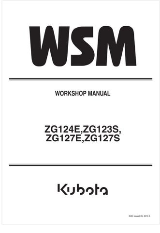Unlock the full potential of your KUBOTA ZG124E, ZG123S, ZG127E, and ZG127S with the comprehensive manual (9Y111-09680) available in PDF format. This essential guide provides detailed instructions and insights to help you operate and maintain your mower efficiently, ensuring optimal performance and longevity.