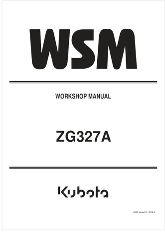 Unlock the full potential of your KUBOTA ZG327 Zero Turn Mower with the comprehensive Workshop Manual (9Y111-05913) in PDF format. This essential guide provides detailed instructions, diagrams, and troubleshooting tips to ensure your mower operates at peak performance.
