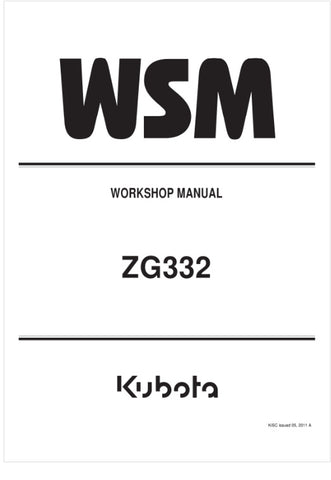 Unlock the full potential of your KUBOTA ZD321, ZD323, ZD326, and ZD331 mowers with the comprehensive Workshop Manual (9Y111-02654) in PDF format. This essential guide provides detailed instructions, diagrams, and troubleshooting tips to ensure your mower operates at peak performance.