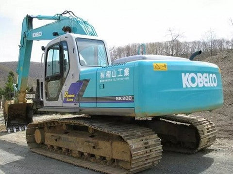 Kobelco SK200SR SK200SRLC Excavator Shop Service Repair Manual DOWNLOAD PDF