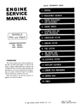 Kobelco Nissan PE6, PE6T Diesel Engine Shop Service Repair Manual