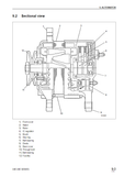 GENERAL TROUBLESHOOTING INSPECTION AND ADJUSTMENT ENGINE BODY LUBRICATION SYSTEM COOLING SYSTEM FUEL INJECTION PUMP/GOVERNOR STARTING MOTOR ALTERNATOR SPECIAL SERVICE TOOLS SERVICE STANDARDS EPA CERTIFIED ENGINE