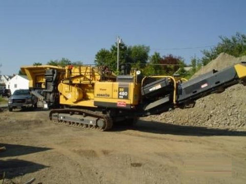 Komatsu BR480RG-1 Crusher Shop Service Repair Manual S/N 1001-UP PDF Download - Manual labs