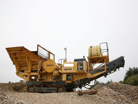 Komatsu BR550JG-1 Crusher Operation & Maintenance Manual S/N 1001-UP PDF Download - Manual labs