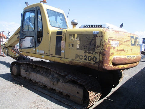 Komatsu C200-6 Excavator Shop Service Repair Manual S/N 60001 & up PDF Download - Manual labs