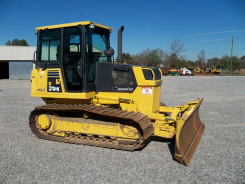 Komatsu D31PX-21A Crawler Dozer Operation & Maintenance Manual S/N 50501-UP PDF Download - Manual labs