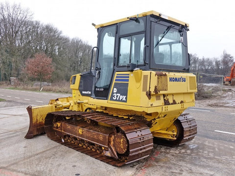 Komatsu D37PX-21 Crawler Dozer Operation & Maintenance Manual S/N 5001-5499 PDF Download - Manual labs