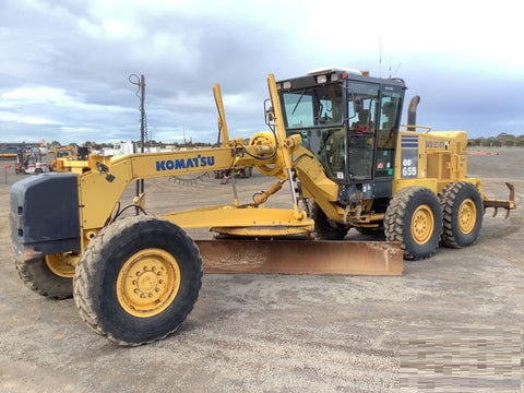 Komatsu GD655-3A Motor Grader Shop Service Repair Manual S/N 10001-UP PDF Download - Manual labs