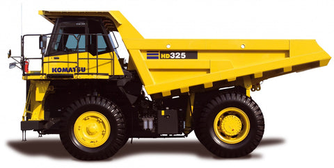 Komatsu HD325-7 Rigid Dump Truck Operation & Maintenance Manual S/N 7001-7589 PDF Download - Manual labs