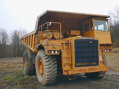 Komatsu HD465-3 Rigid Dump Truck Shop Service Repair Manual S/N 2001-UP PDF Download - Manual labs