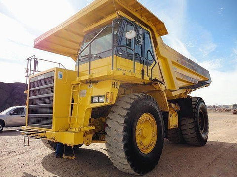 Komatsu HD465-5 Rigid Dump Truck Operation & Maintenance Manual S/N 4001-UP PDF Download - Manual labs