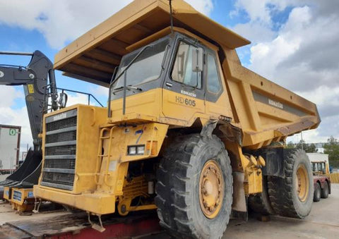 Komatsu HD605-5 Rigid Dump Truck Operation & Maintenance Manual S/N 1001-UP PDF Download - Manual labs