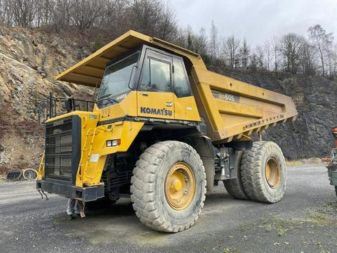 Komatsu HD605-7E0 Rigid Dump Truck Shop Service Repair Manual S/N 8001-10731 PDF Download - Manual labs