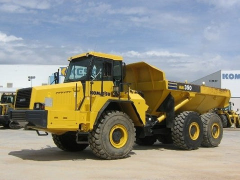 Komatsu HM350-1L Articulated Dump Truck Operation & Maintenance Manual S/N A10001-UP PDF Download - Manual labs