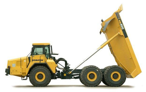 Komatsu HM400-2 Articulated Dump Truck Operation & Maintenance Manual S/N 2633-UP PDF Download - Manual labs