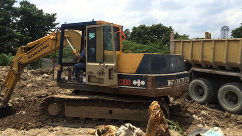 Komatsu PC100-3 Excavator Operation & Maintenance Manual S/N 18001-UP PDF Download - Manual labs