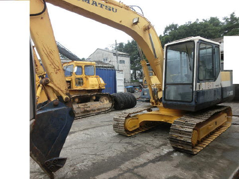 Komatsu PC100-5 Excavator Shop Service Repair Manual S/N 28001-UP PDF Download - Manual labs